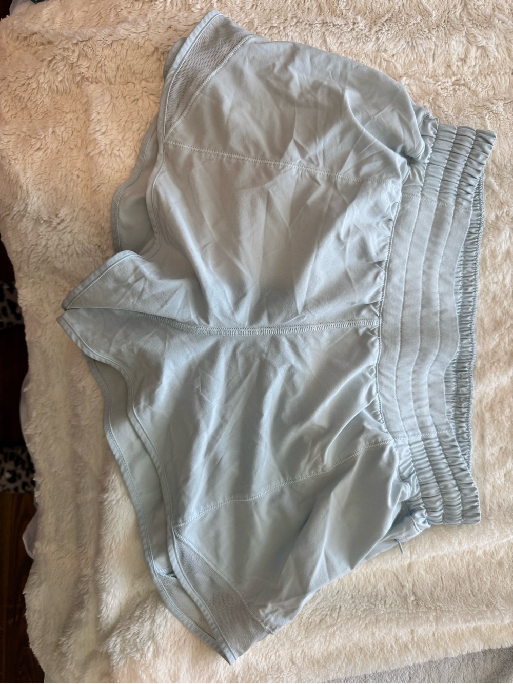 lululemon athletica Light Blue Women's Athletic Shorts